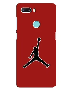 Чехол для ZTE Z18 Mini с картинкой «Jordan Red Back»