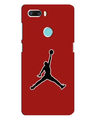 Чехол для ZTE Z18 Mini с картинкой «Jordan Red Back»
