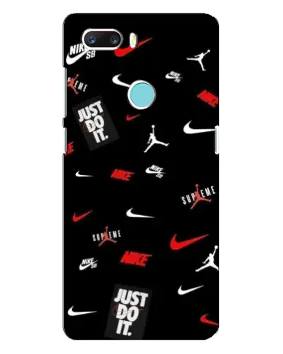 Чехол для ZTE Z18 Mini с картинкой «Nike Mix Pattern»