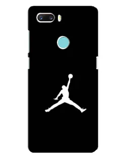 Чехол для ZTE Z18 Mini с картинкой «Jordan Silhouette»
