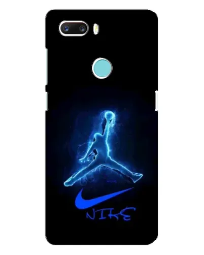 Чехол для ZTE Z18 Mini с картинкой «Jordan Neon Blue»