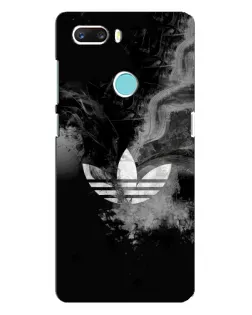 Чехол для ZTE Z18 Mini с картинкой «Абстрактный дым Adidas»