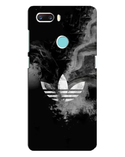 Чехол для ZTE Z18 Mini с картинкой «Абстрактный дым Adidas»