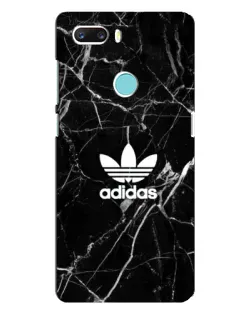 Чехол для ZTE Z18 Mini с картинкой «Белый мрамор Adidas»