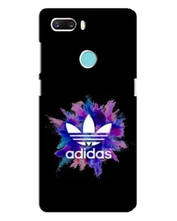 Чехол для ZTE Z18 Mini с картинкой «Взрыв красок Adidas»