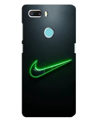 Чехол для ZTE Z18 Mini с картинкой «Неоновый контур Nike»