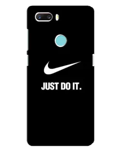 Чехол для ZTE Z18 Mini с картинкой «Классический принт Nike»