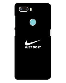 Чехол для ZTE Z18 Mini с картинкой «Минимализм от Nike»