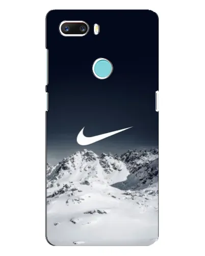 Чехол для ZTE Z18 Mini с картинкой «Nike — зимние горы»