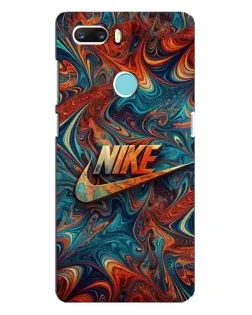 Чехол для ZTE Z18 Mini с картинкой «Nike в абстракции»