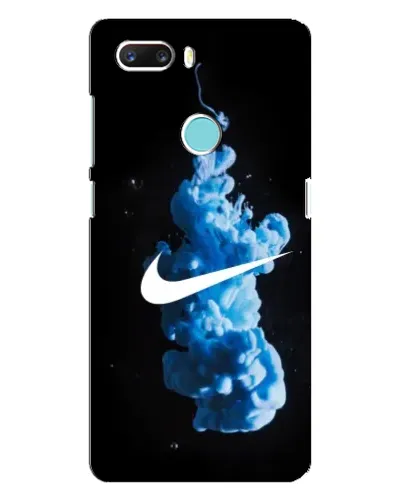 Чехол для ZTE Z18 Mini с картинкой «Nike и синий дым»
