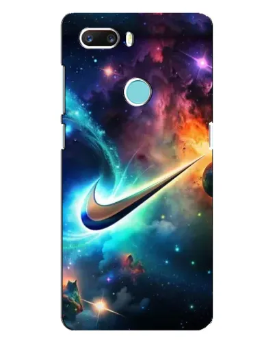Чехол для ZTE Z18 Mini с картинкой «Космический Nike Swoosh»
