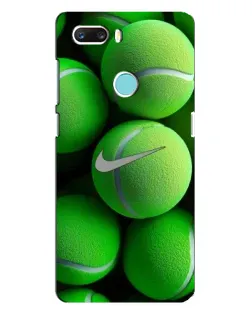 Чехол для ZTE Z18 Mini с картинкой «Теннисные мячи Найк»