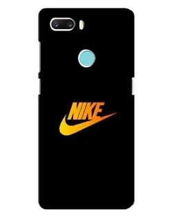 Чехол для ZTE Z18 Mini с картинкой «Золотой логотип Nike»