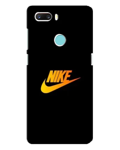 Чехол для ZTE Z18 Mini с картинкой «Золотой логотип Nike»
