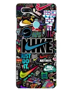 Чехол для ZTE Z18 Mini с картинкой «Яркий коллаж Nike»