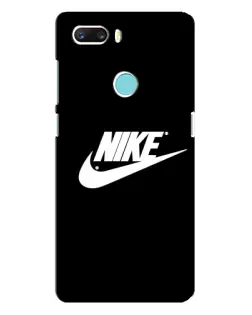 Чехол для ZTE Z18 Mini с картинкой «Мазки краски Nike»