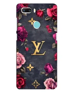 Чехол для ZTE Z18 Mini с картинкой «Цветочный Louis Vuitton»