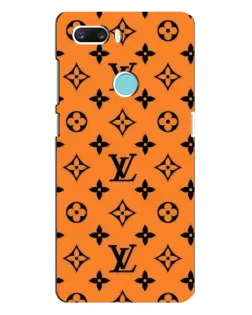 Чехол для ZTE Z18 Mini с картинкой «Оранжевый стиль LV»