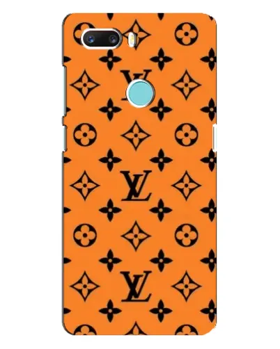 Чехол для ZTE Z18 Mini с картинкой «Оранжевый стиль LV»