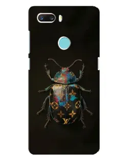 Чехол для ZTE Z18 Mini с картинкой «LV — мраморный принт»