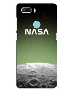 Чехол для ZTE Z18 Mini с картинкой «NASA — лунный градиент»