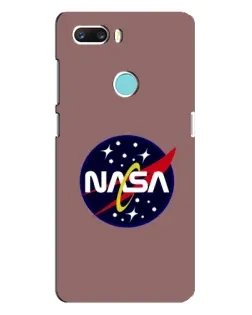 Чехол для ZTE Z18 Mini с картинкой «NASA — ретро космос»