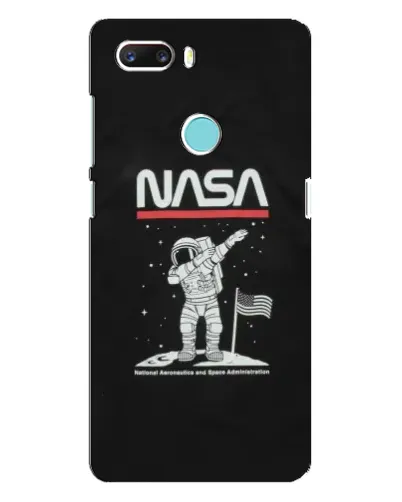 Чехол для ZTE Z18 Mini с картинкой «NASA — шагаем по Луне» Чехол для ZTE Z18 Mini с картинкой «NASA — шагаем по Луне»