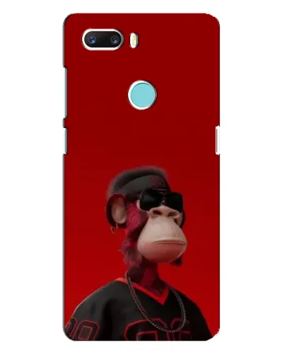 Чехол для ZTE Z18 Mini с картинкой «Bored Ape в красном» Чехол для ZTE Z18 Mini с картинкой «Bored Ape в красном»