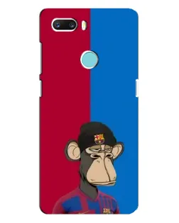 Чехол для ZTE Z18 Mini с картинкой «Bored Ape — фанат Барсы»
