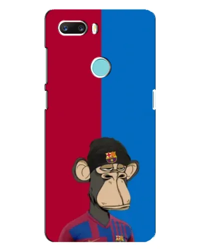 Чехол для ZTE Z18 Mini с картинкой «Bored Ape — фанат Барсы» Чехол для ZTE Z18 Mini с картинкой «Bored Ape — фанат Барсы»