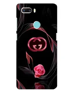 Чехол для ZTE Z18 Mini с картинкой «Gucci — неоновая роза»