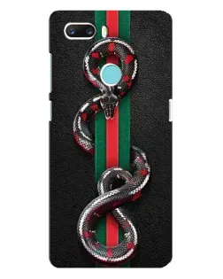 Чехол для ZTE Z18 Mini с картинкой «Gucci — змея на полосе» Чехол для ZTE Z18 Mini с картинкой «Gucci — змея на полосе»