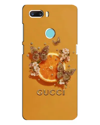 Чехол для ZTE Z18 Mini с картинкой «Gucci — золотые бабочки» Чехол для ZTE Z18 Mini с картинкой «Gucci — золотые бабочки»