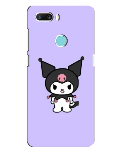 Чехол для ZTE Z18 Mini с картинкой «Kuromi — нежный фиолетовый»