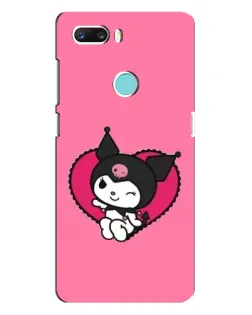 Чехол для ZTE Z18 Mini с картинкой «Kuromi — любовь в сердце»