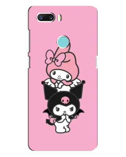 Чехол для ZTE Z18 Mini с картинкой «My Melody и Kuromi»