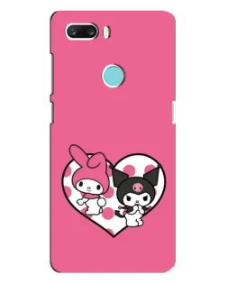 Чехол для ZTE Z18 Mini с картинкой «Kuromi и My Melody»