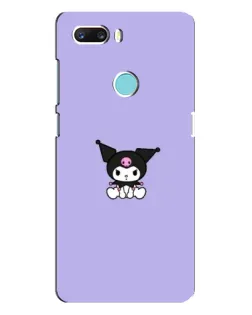 Чехол для ZTE Z18 Mini с картинкой «Kuromi — фиолетовый минимализм»