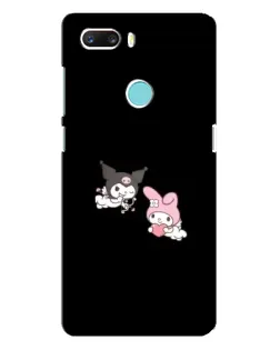 Чехол для ZTE Z18 Mini с картинкой «My Melody и Kuromi»