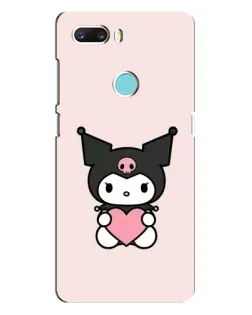 Чехол для ZTE Z18 Mini с картинкой «Kuromi и сердце»