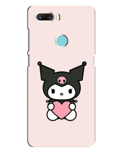 Чехол для ZTE Z18 Mini с картинкой «Kuromi и сердце»