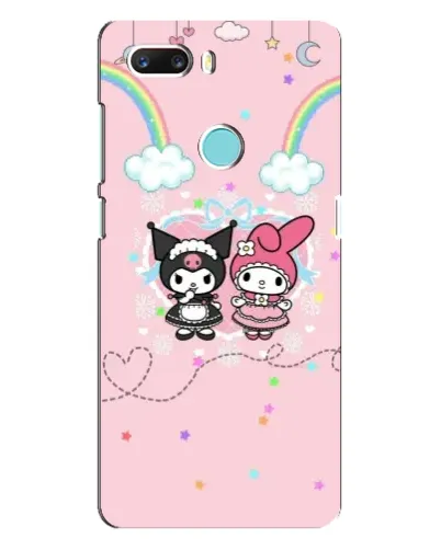 Чехол для ZTE Z18 Mini с картинкой «My Melody и Kuromi»
