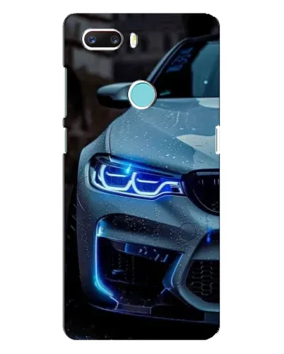 Чохол для ZTE Z18 Mini з картинкою «Погляд BMW з синіми фарами» Чохол для ZTE Z18 Mini з картинкою «Погляд BMW з синіми фарами»