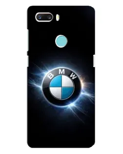 Чохол для ZTE Z18 Mini з картинкою «BMW — неонове сяйво»