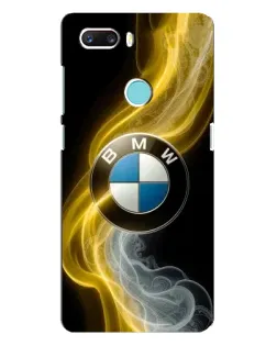 Чохол для ZTE Z18 Mini з картинкою «Золотистий дим BMW»