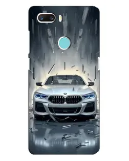 Чохол для ZTE Z18 Mini з картинкою «BMW у світлі фар»