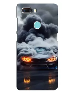 Чохол для ZTE Z18 Mini з картинкою «BMW у диму»