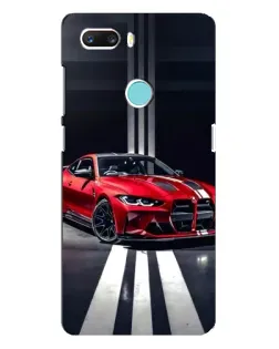 Чохол для ZTE Z18 Mini з картинкою «Червона BMW на дорозі»