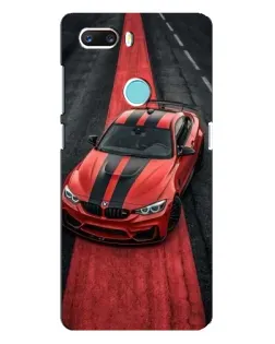 Чохол для ZTE Z18 Mini з картинкою «BMW на червоній доріжці»